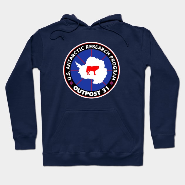 U.S. Outpost 31 Research Installation Hoodie by TVmovies